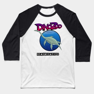 DinoZoo: Elasmosaurus Baseball T-Shirt